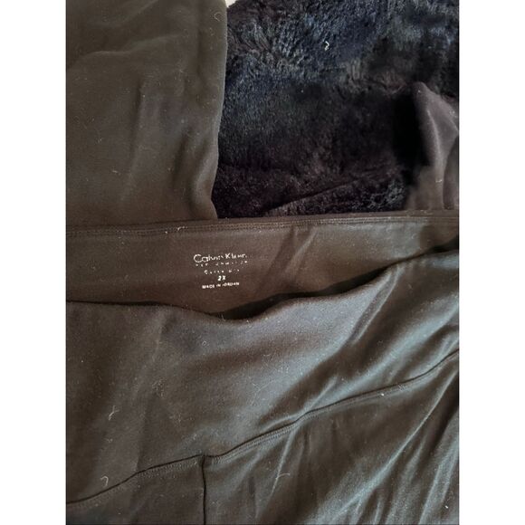 Women’s plus size 2x xxl black ck Calvin Klein Performance Leggings - Picture 2 of 5